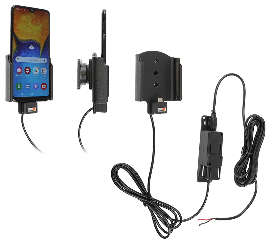 Brodit Aktivhalterung für feste Installation, Samsung Galaxy A20e (SM-A202)