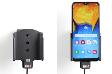 Brodit Aktivhalterung für feste Installation, Samsung Galaxy A20e (SM-A202)