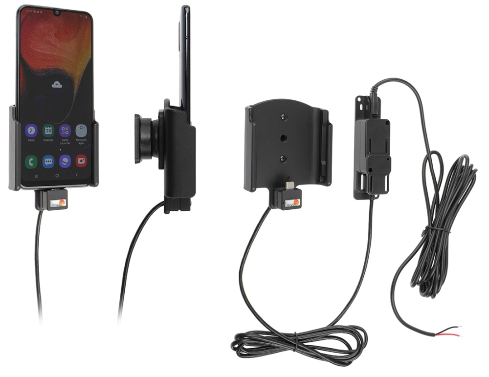 Brodit Aktivhalterung für feste Installation, Samsung Galaxy A50 (SM-A505)