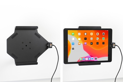 Brodit Aktivhalterung für feste Installation, Apple iPad 10.2 7th Gen (A2197, A2198, A2200)/8th Gen (A2428, A2429, A2430, A2270)/9th Gen (A2602, A2603, A2604, A2605)