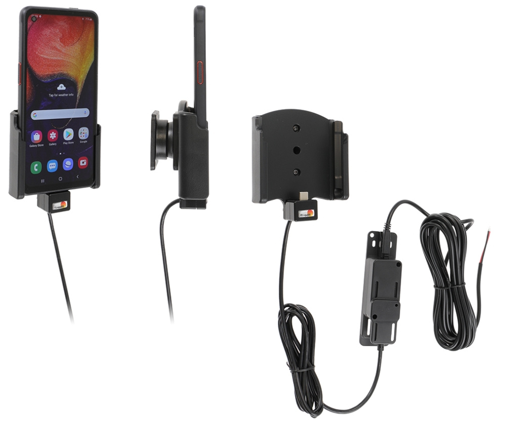 Brodit Aktivhalterung für feste Installation, Samsung Galaxy Xcover Pro SM-G715