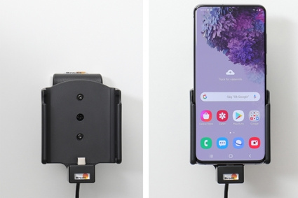 Brodit Aktivhalterung für feste Installation, Samsung Galaxy S20 4G, 5G (SM-G981B/SM-G981F)
