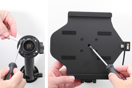 Brodit Aktivhalterung für feste Installation, Samsung Galaxy Tab S6 Lite SM-P610/SM-P615