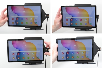 Brodit Aktivhalterung für feste Installation, Samsung Galaxy Tab S6 Lite SM-P610/SM-P615