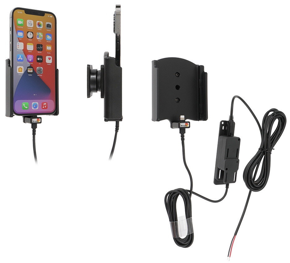 Brodit Aktivhalterung für feste Installation, Apple iPhone 12 Pro Max