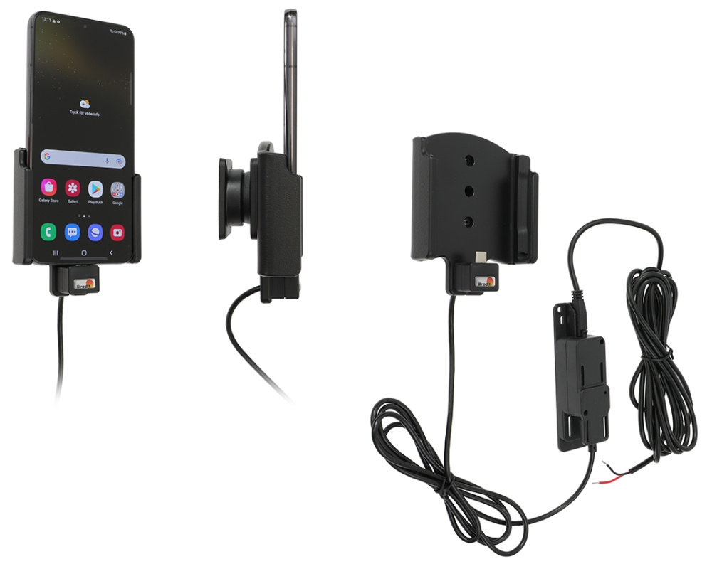 Brodit Aktivhalterung für feste Installation, Samsung Galaxy S22+ 5G (SM-S906B/SM-S906B/DS)