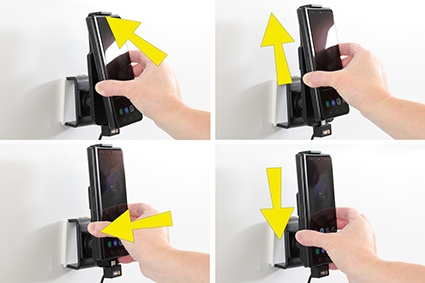 Brodit Aktivhalterung für feste Installation, Samsung Galaxy Z Fold4 5G/Fold5