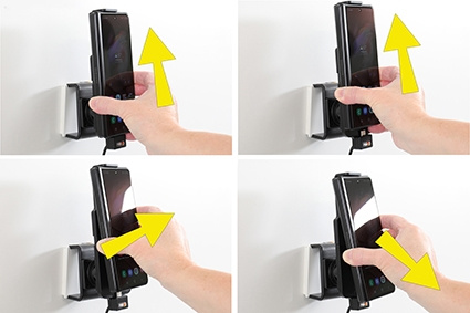 Brodit Aktivhalterung für feste Installation, Samsung Galaxy Z Fold4 5G/Fold5