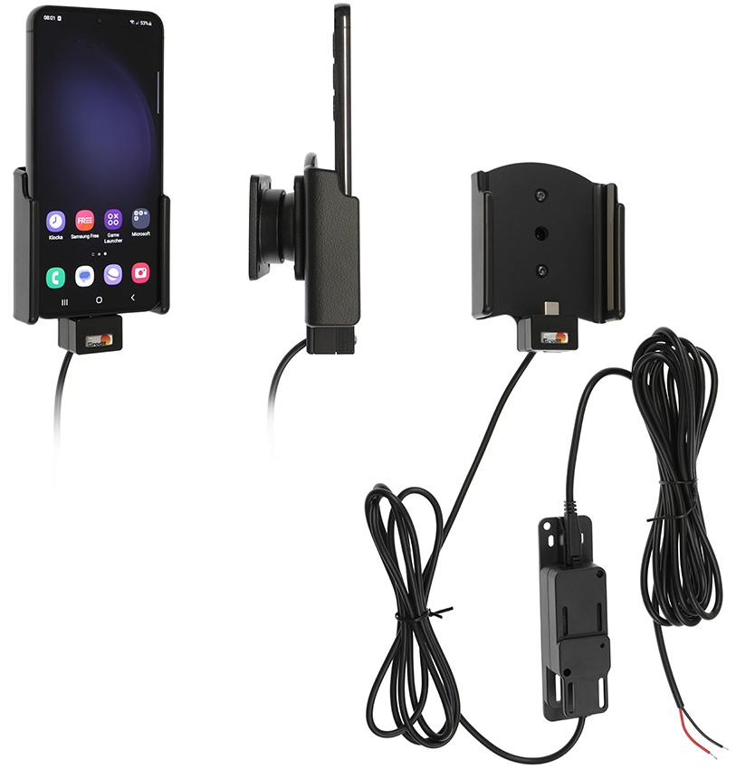 Brodit Aktivhalterung für feste Installation, Samsung Galaxy S23 SM-S911B/DS