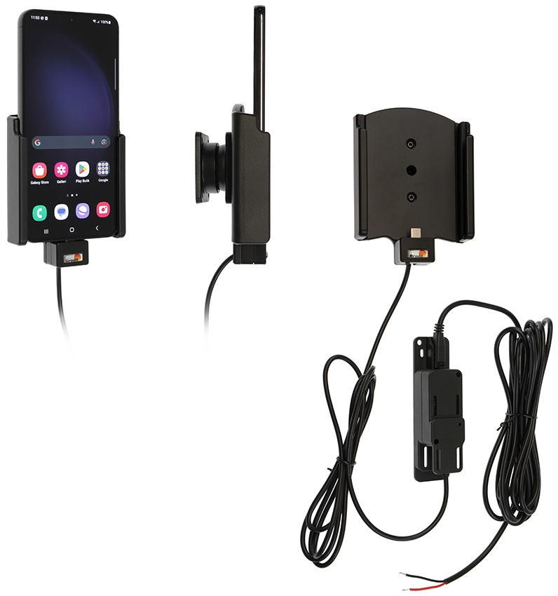 Brodit Aktivhalterung für feste Installation, Samsung Galaxy S23+ SM-S916B/DS