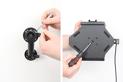 Brodit Aktivhalterung für feste Installation, Samsung Galaxy Tab S9 FE SM-X51x
