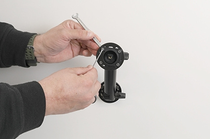 Brodit Handyhülle mit Aktivhalterung für feste Installation, Apple iPhone 15 Pro