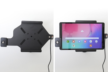 Brodit Halter mit Schlüsselschloss, Samsung Galaxy Tab A 10.1 (2019) SM-T510/SM-T515