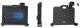 Brodit Halter mit Schlüsselschloss, Honeywell RT10 Brodit Halter mit Schlüsselschloss, Honeywell RT10