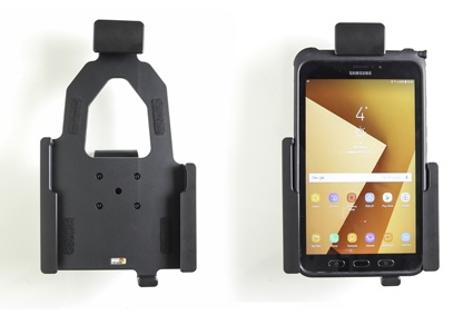 Brodit Halter mit Federverriegelung, Samsung Galaxy Tab Active 2 SM-T390/SM-T395/3 SM-T570/SM-T575/5 SM-X300/SM-X306B