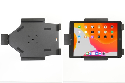 Brodit Halter mit Federverriegelung, Apple iPad 10.2 7th Gen (A2197, A2198, A2200)/8th Gen (A2428, A2429, A2430, A2270)/9th Gen (A2602, A2603, A2604, A2605)