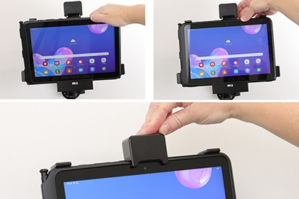 Brodit Halter mit Federverriegelung, Samsung Galaxy Tab Active Pro T540/T545/T547/T547U