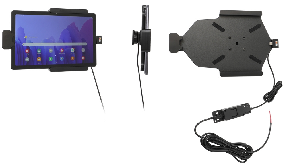 Brodit Halter mit Federverriegelung, Samsung Galaxy Tab A7 10.4 (2020) SM-T500/SM-T505