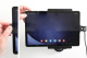 Brodit Halterung mit Federschloss, Samsung Galaxy Tab A9+ 11 SM-X210/SM-X215 LTE/SM-X216 5G Brodit Halterung mit Federschloss, Samsung Galaxy Tab A9+ 11 SM-X210/SM-X215 LTE/SM-X216 5G