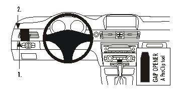 BMW 316-330/E90/E91/E92/E93 05-12, Links, OEM-Navi.