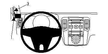 ProClip Montagehalterung Hyundai IX20 11-15, links