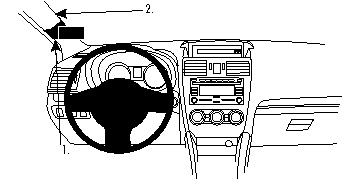 ProClip Montagesbügel Subaru Impreza/XV 12-15, Links