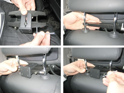Brodit Kopfstützenhalterung, Kia Sorento 93-26