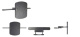 Brodit Kopfstützenhalterung, Volvo XC90 02-14 Brodit Kopfstützenhalterung, Volvo XC90 02-14