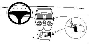 Fiat Brava 95-02/Bravo 96-07, Konsole