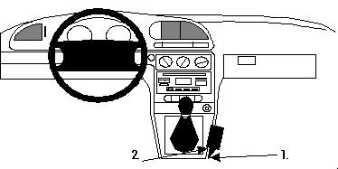 Ford Mondeo 97-00, Konsole