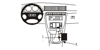 Audi A4 95-01, Konsole