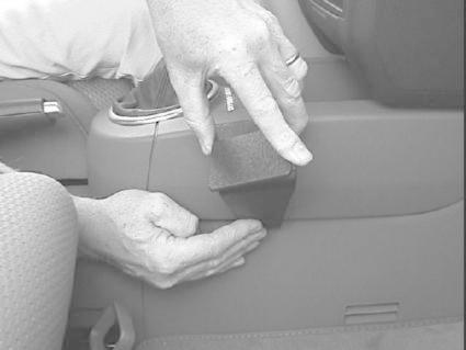 Audi A2 01-05, Konsole