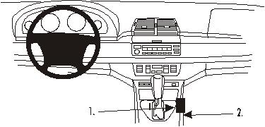 BMW X5 00-06, Konsole