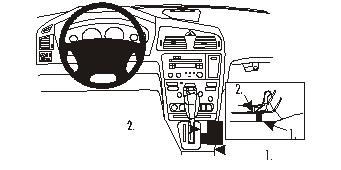 Volvo V70 00-04, Konsole