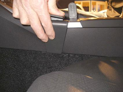 Lexus IS Serie 06-13, Konsole, manuelle Schaltung
