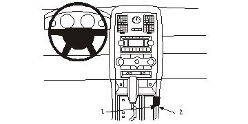 Chrysler 300C/Touring 05-07, Konsole