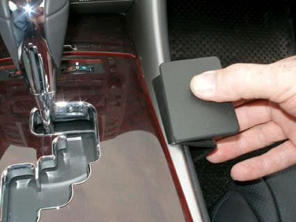 Lexus IS Serie 06-13, Konsole, automatische Schaltung