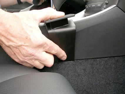 Lexus IS Serie 06-13, Konsole, automatische Schaltung
