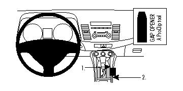 Mitsubishi Lancer 08-15, Konsole