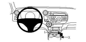 Honda Insight 09-15, Konsole