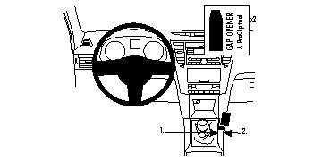 Subaru Outback/Legacy 10-14, Konsole