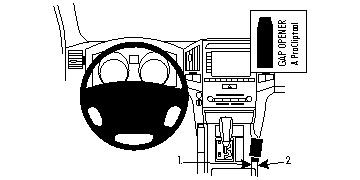 Toyota LandCruiser V8 08-15, Konsole