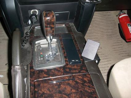 Toyota LandCruiser V8 08-15, Konsole