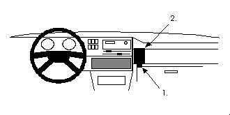 Volkswagen Golf II 84-91, angewinkelt