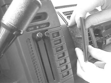 ProClip Montagehalterung Chevrolet Astro 90-95, zentriert