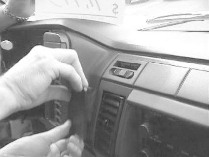 ProClip Montagehalterung Chevrolet Astro 90-95, zentriert