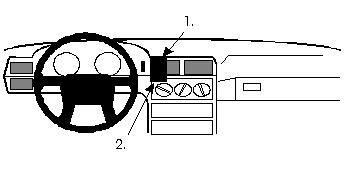 Volvo 850 92-97, Zentriert