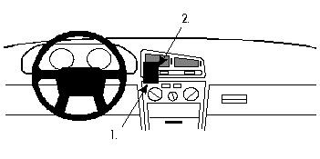 Mitsubishi Galant 93-97, Zentriert