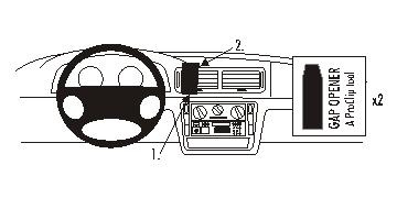 Volkswagen Passat 97-05, Zentriert