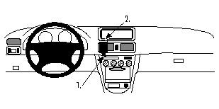 Toyota Corolla 98-99, Zentriert